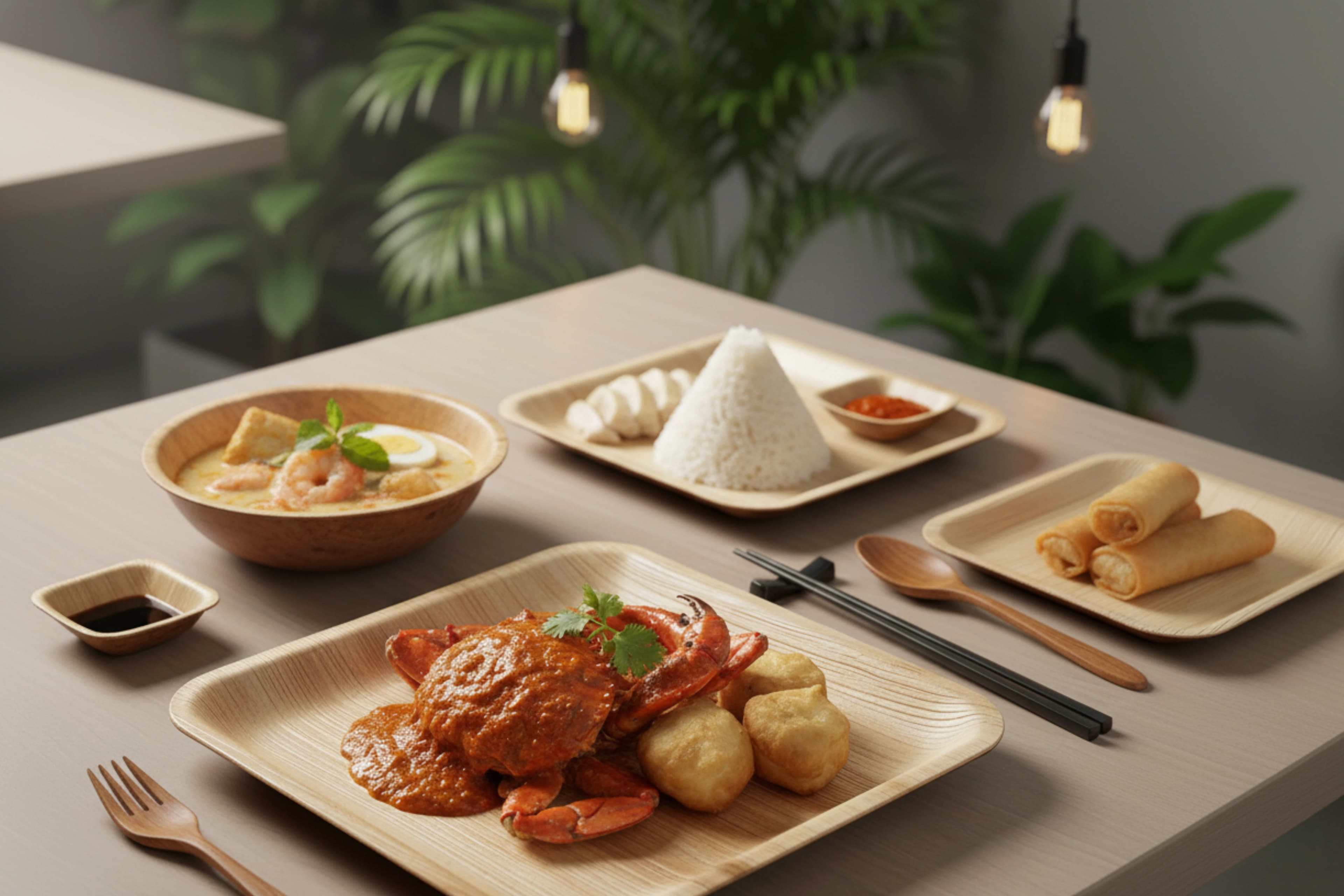 How Singapore Restaurants Use Sustainable Disposable Plates to Attract Eco-Conscious Customers