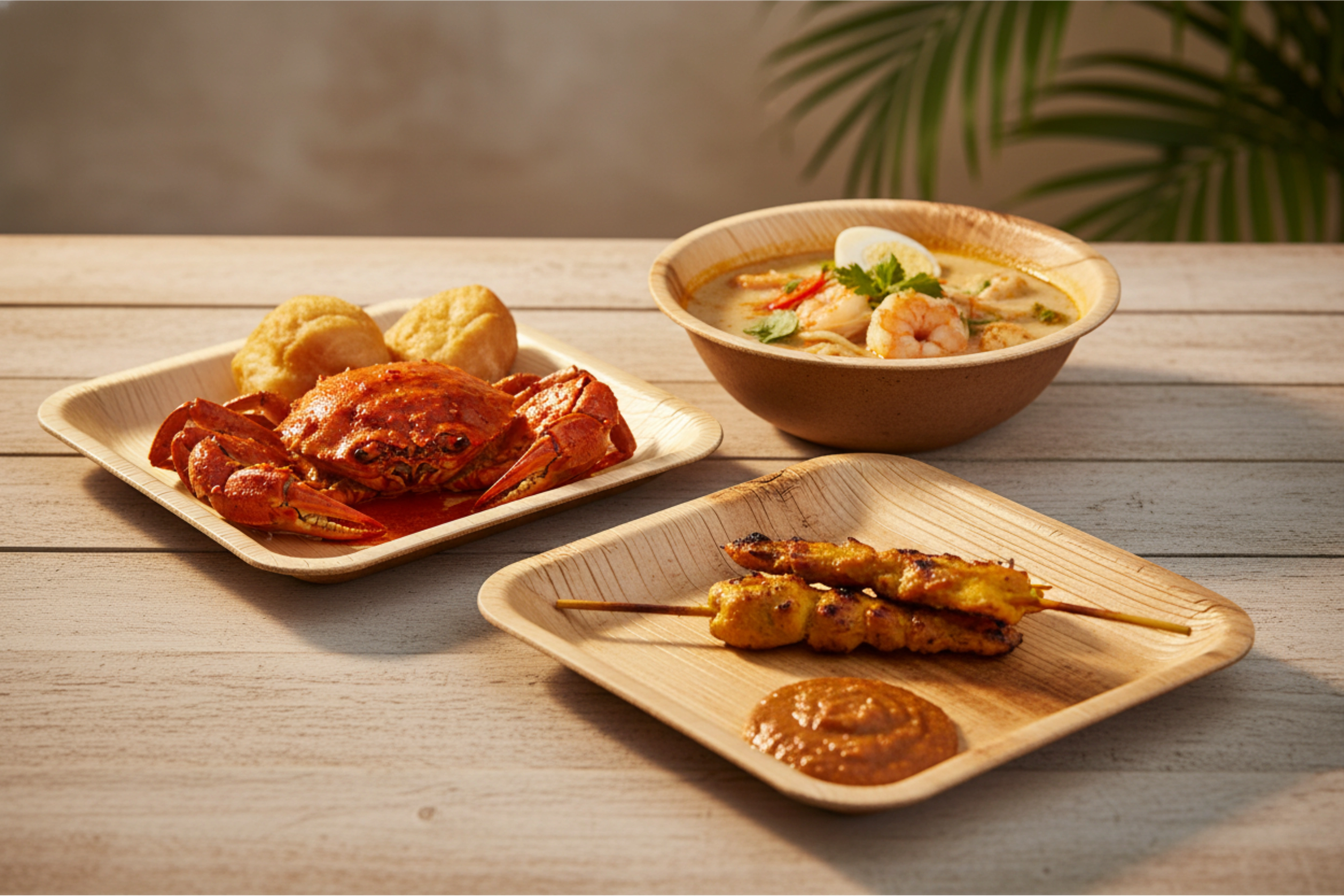 Premium quality disposable plates for restaurants and events