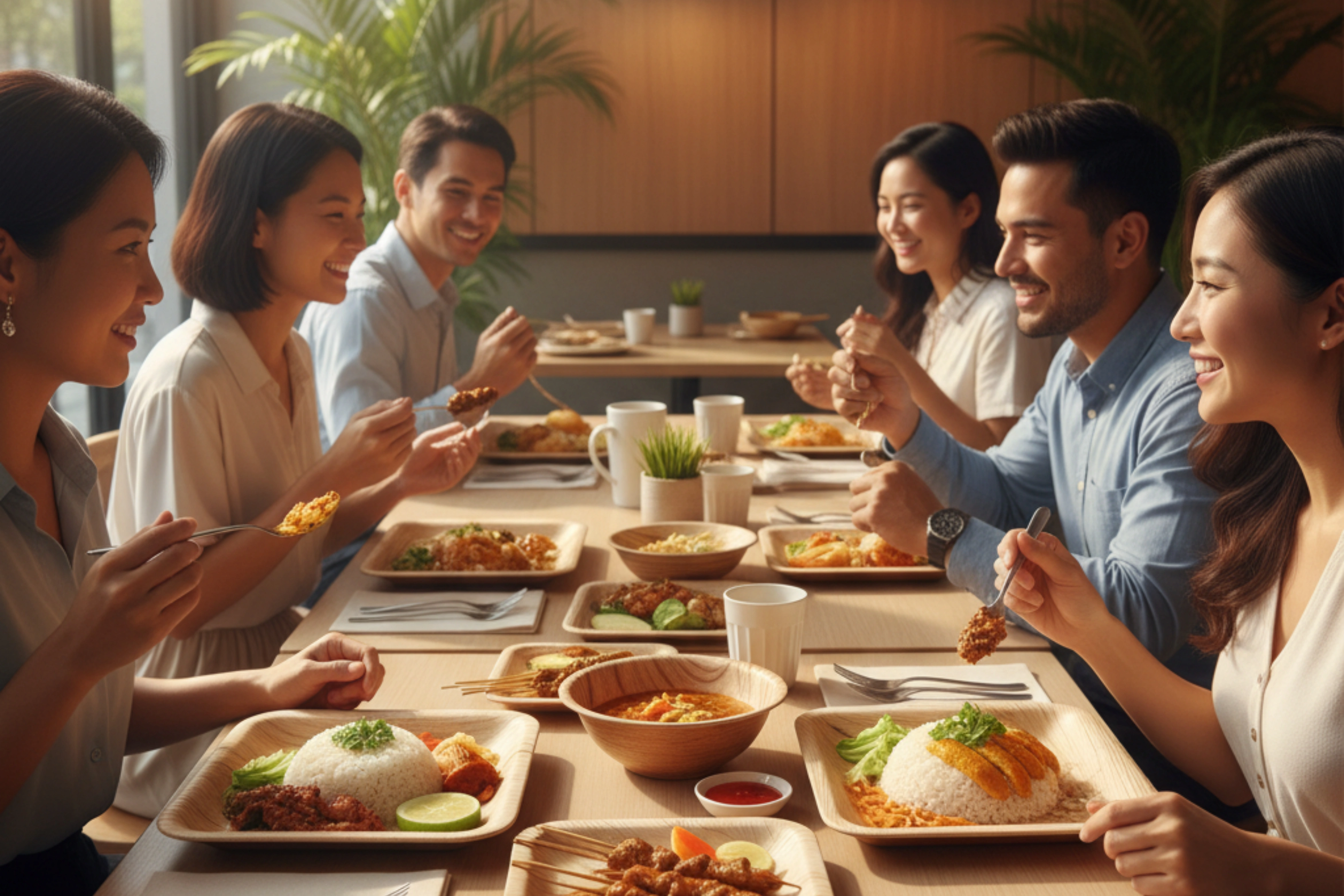 Tableware preserving real food taste